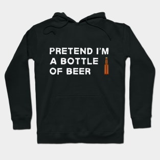 bottle of beer lazy costume Hoodie